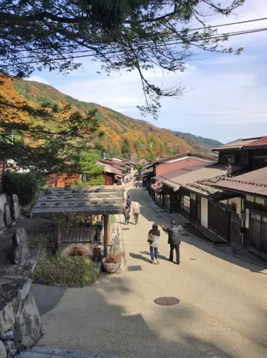 Narai, ciudad de paso de la ruta Nakasendō, Nagano