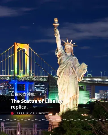 The Statue of Liberty replica