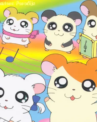 Hamtaro and his friends