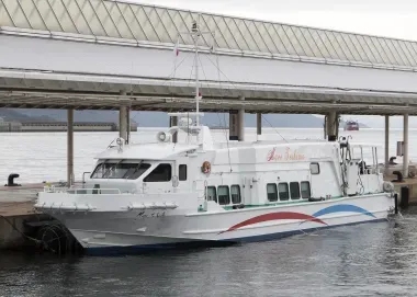 Ferry at Takamatsu Port