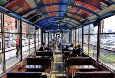 Shiokaze Train Interior