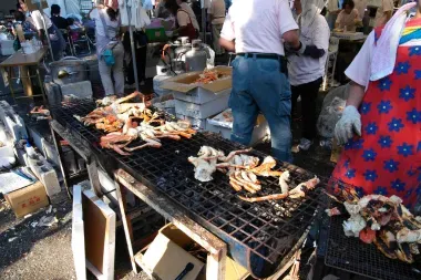 Barbecue de crabe Tarabagani