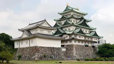 El castillo de Nagoya, construido para Tokugawa Yoshinao