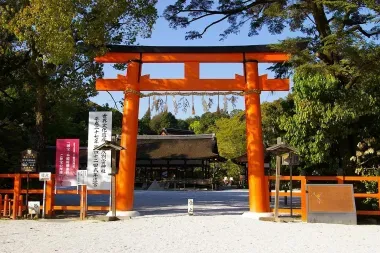 The torii, portal of a sanctuary