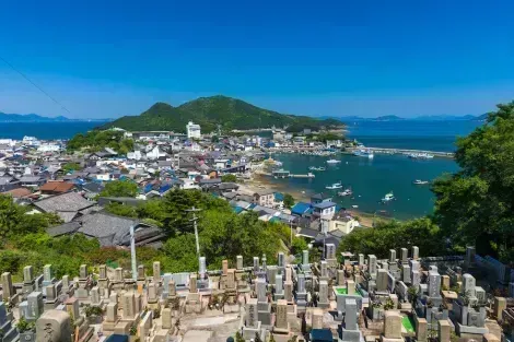 Tomonoura, porto di pescatori dove Hayao Miyazaki si stabilì per diversi mesi per scrivere Ponyo nel 2008