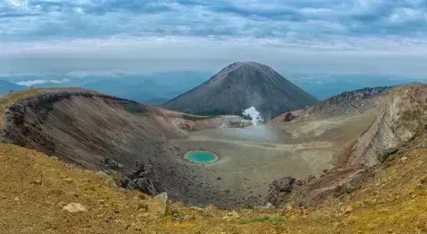 Volcano in Akan-Mashu national park