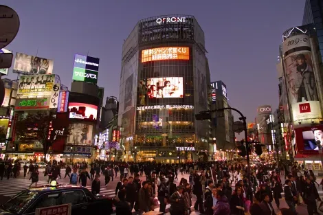 El cruce de Shibuya (Tokio) es uno de los sitios más emblemáticos del barrio.
