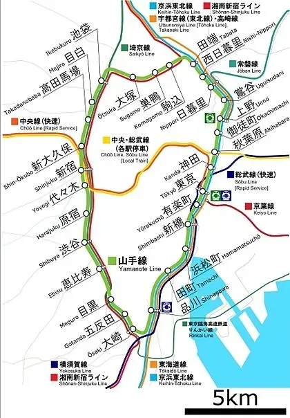 yamanote-line-map