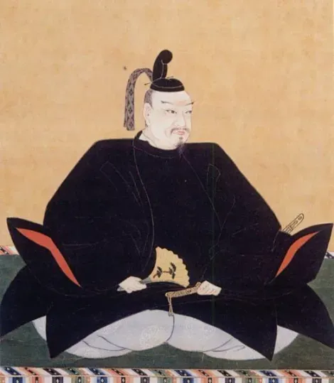 Le seigneur Môri Terumoto, fondateur de la ville d'Hiroshima