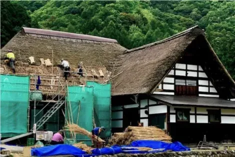 Les maisons traditionnelles de type Magariya à Minami-Aizu