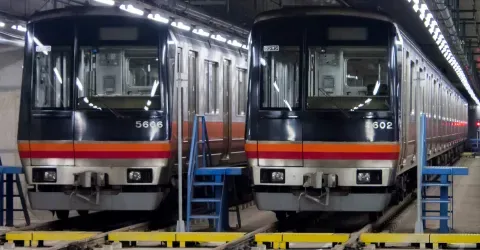 Kyoto Subway Trains