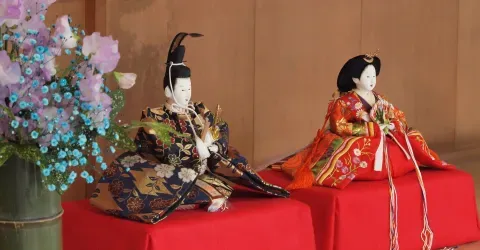 Dolls from Hina Matsuri